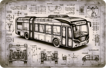 blueprint of apron bus