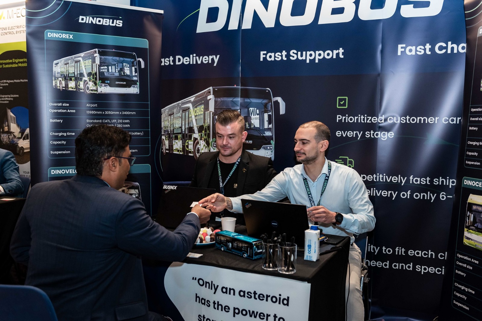 Dinobus directors at GHI Conference meeting