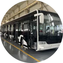 dinobus in warehouse